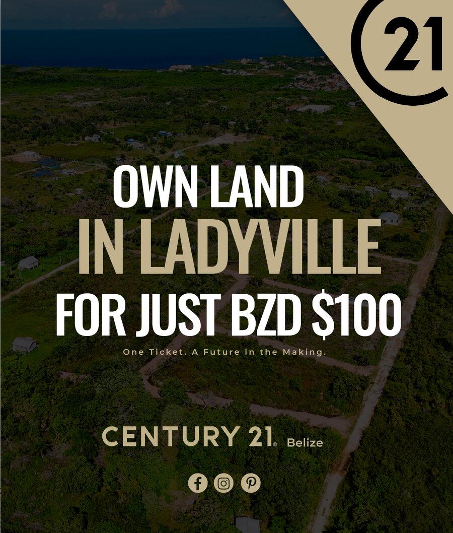Foundation for the Future raffle — own land in Ladyville for just BZD $100